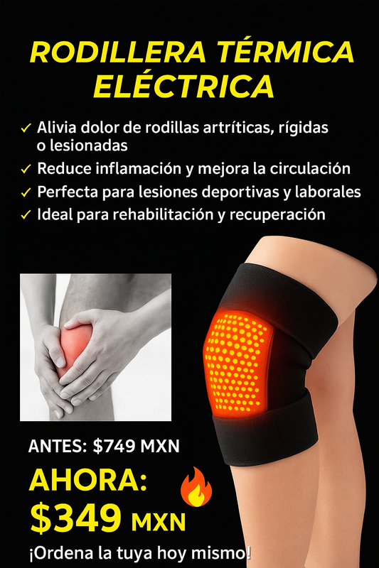 Rodillera Termica Con Calefaccion
